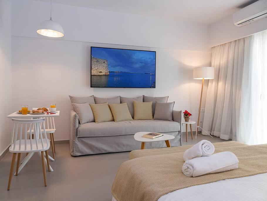 Electra Luxury Apartment At The Heraklion Center Exterior foto