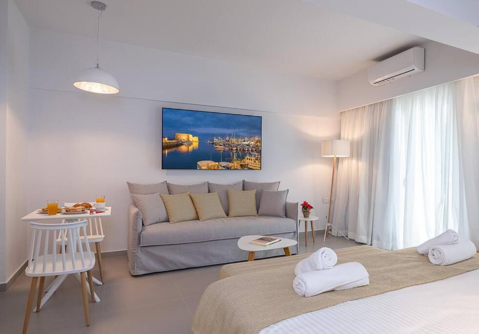 Electra Luxury Apartment At The Heraklion Center Exterior foto